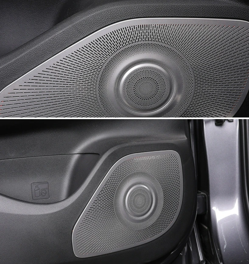 

Door Speaker Audio Loudspeaker Cover Trim 4PCS/SET For Trumpchi GAC Empow 2022 2023 Interior Accessories