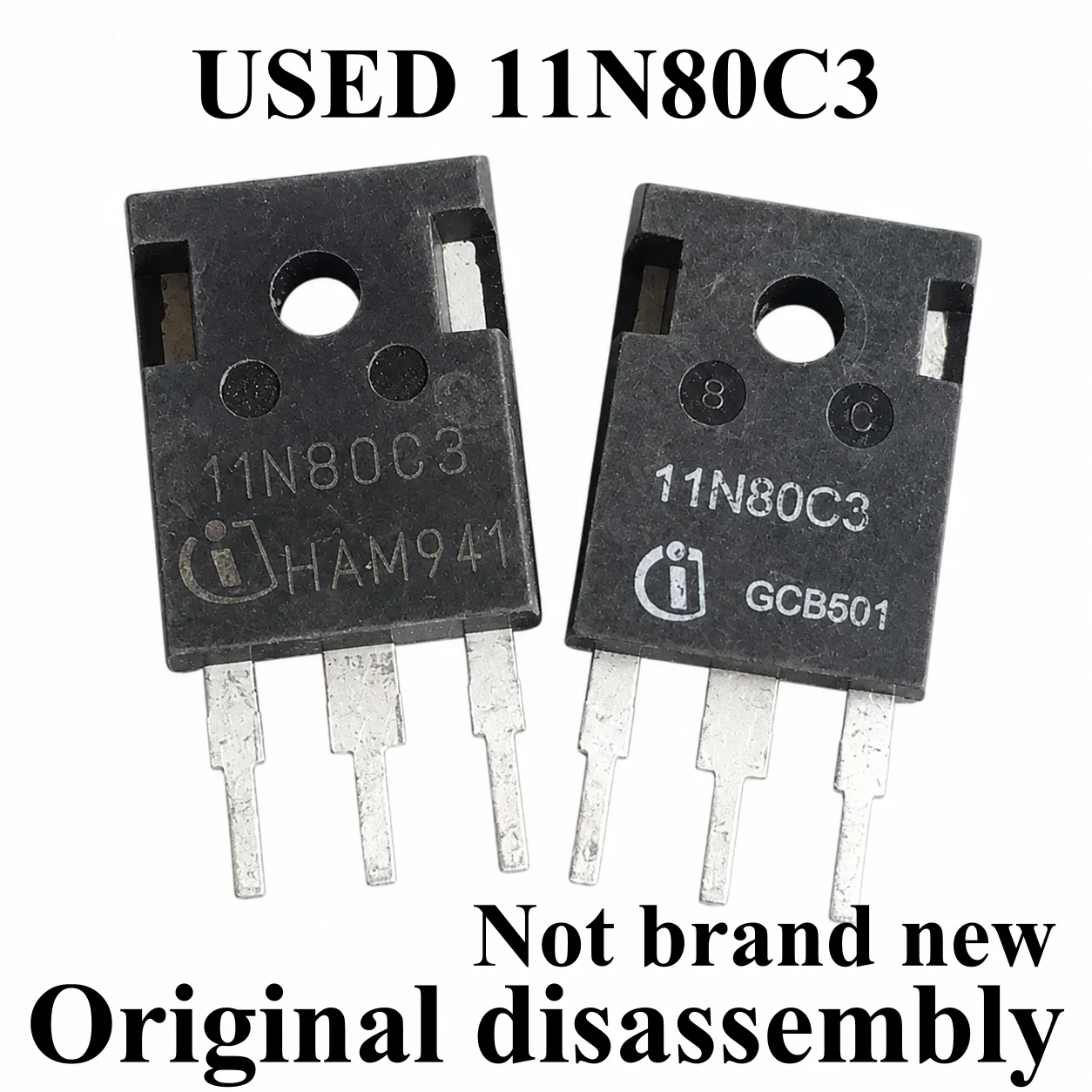 5-10pcs 100% Original disassembly used Transistor SPW11N80C3 11N80C3 TO-247 W11N80C3 800V11A TO-247