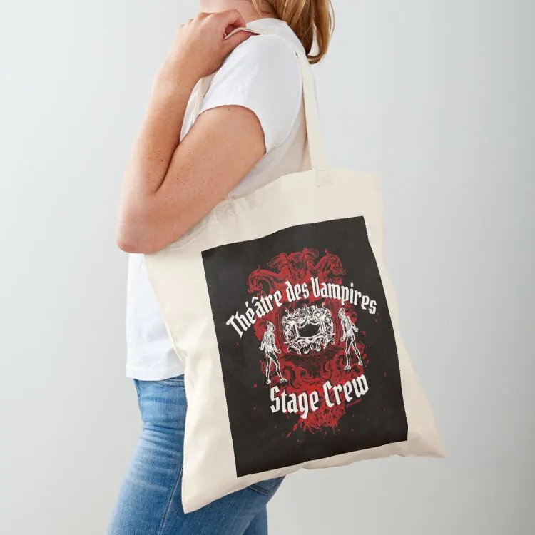 

thatre des vampires join our vampire family! Tote Bag reusable shopping bag Cloth bags hand bags
