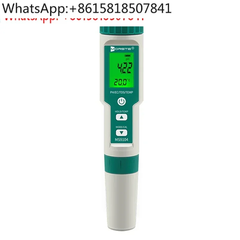 Four-in-one water quality multi-parameter tester MS9104 conductivity meter PH meter pen type EC meter TDS