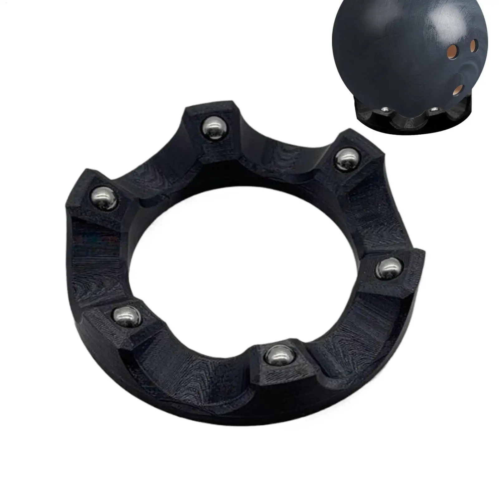 Picture 3: Bowling Ball Spinner Cleaning Sanding rack 360 Rotating Bowling Balls Sanding Holder for Match Bowling Ball accessories