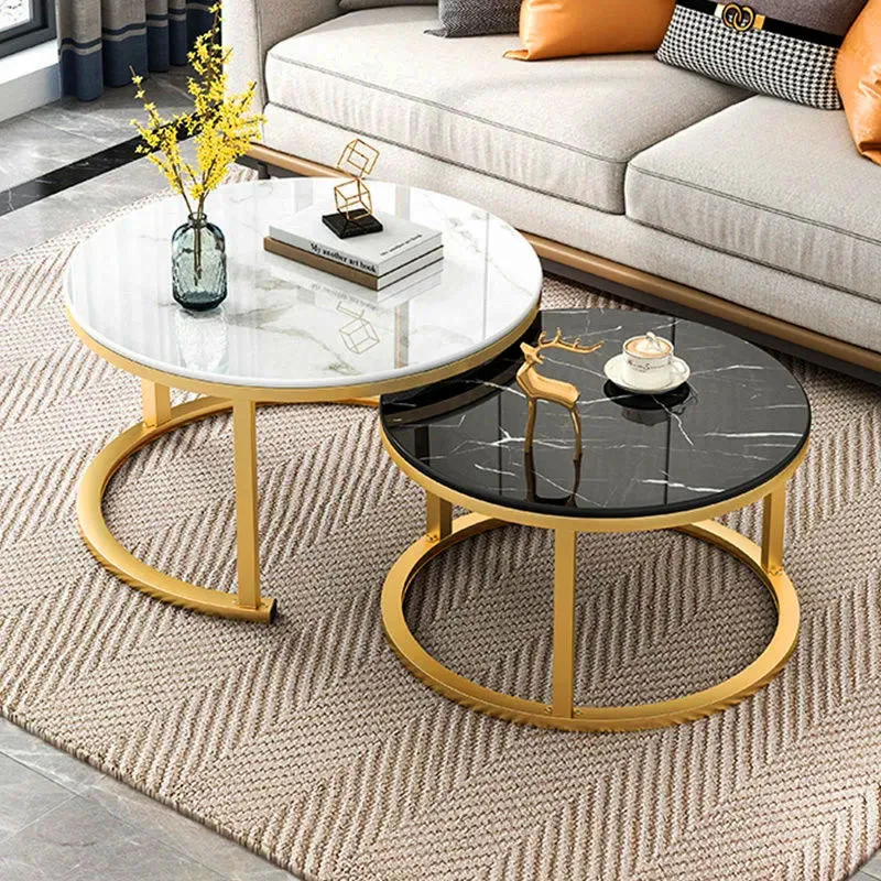 Customized tea table is approved at the beginning of one piece, supports factory inspection, round combination, antique style so