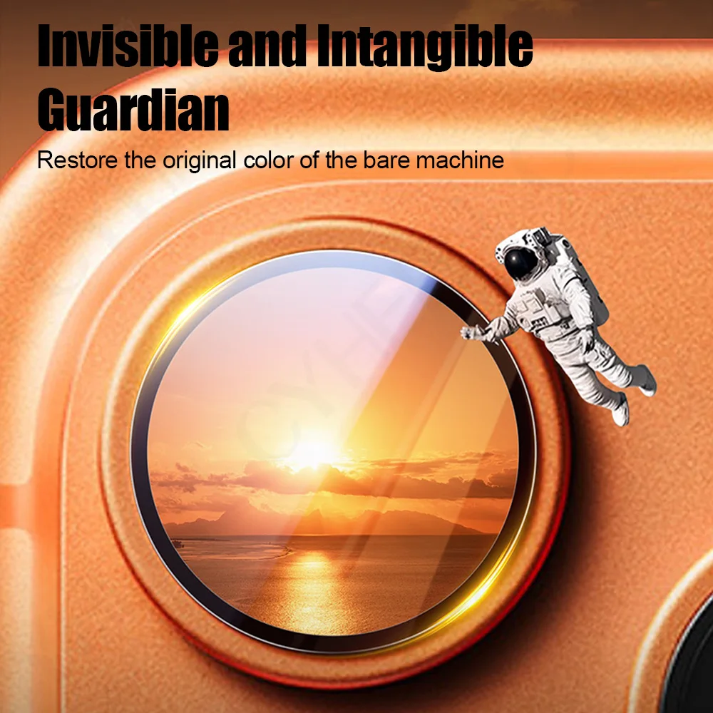 2Pcs Phone Screen Protector Camera Lens For iPhone 17 Pro Max 16 Pro Camera Protector Protective Film 15 14 Plus 13 12 11 XS Max view 3