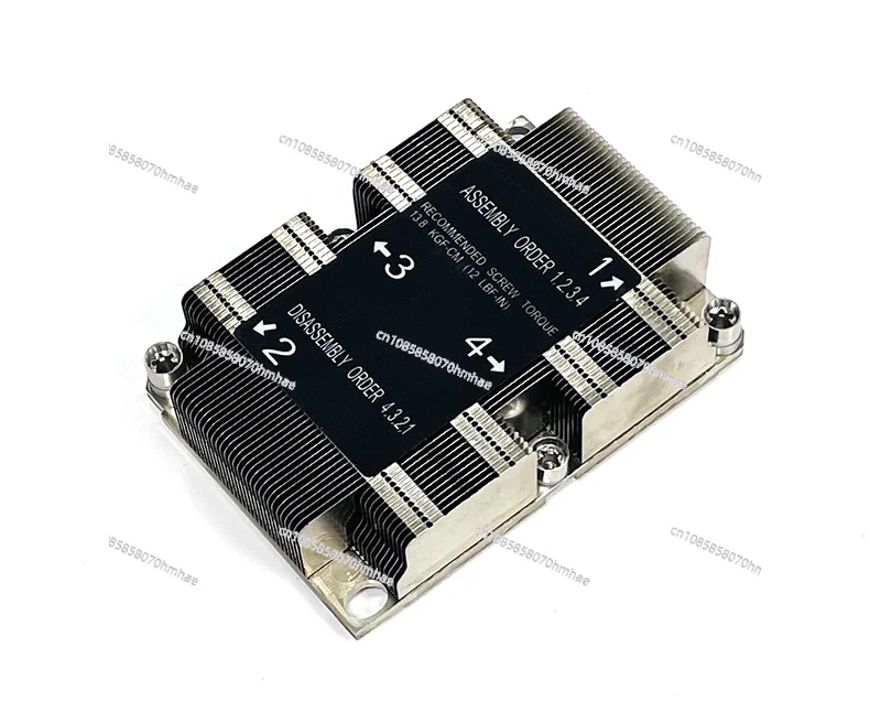 

Applicable to LGA 3647 Radiator Server 1U Passive Heat Pipe Rectangular CPU Radiator