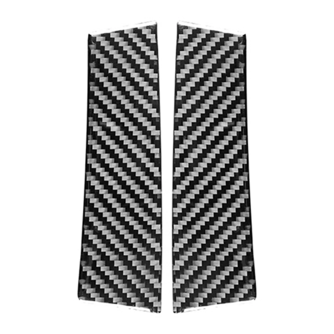 

For Toyota Highlander 2015-2021 Carbon Fiber Car Window a Pillars Decorative Sticker Interior