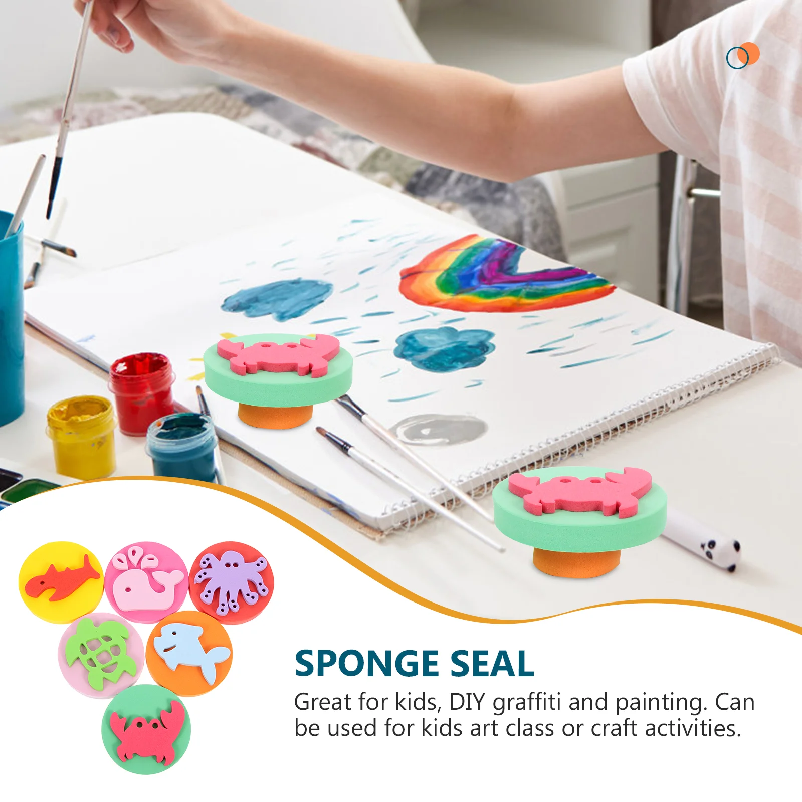 6 шт., детский набор для рисования эва