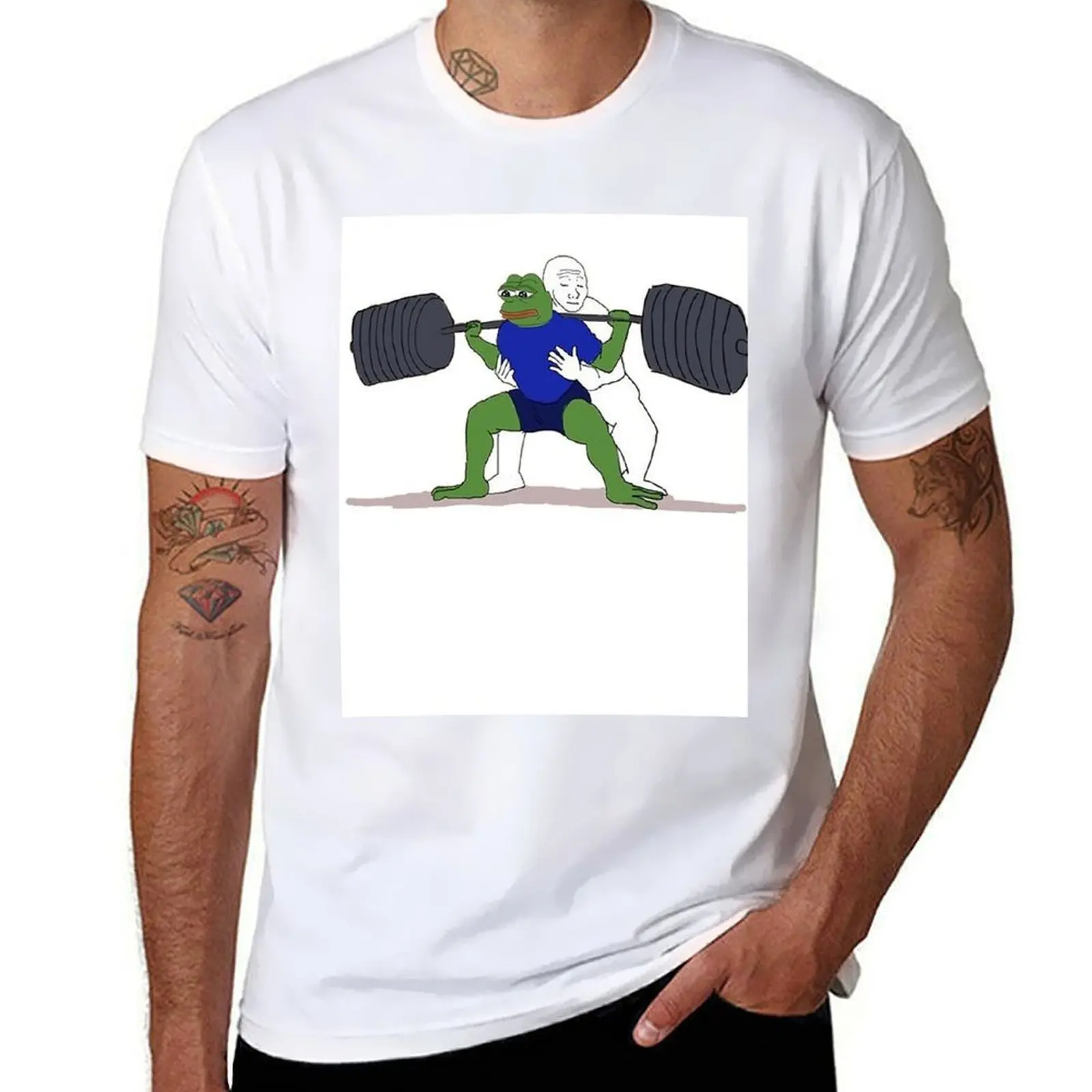Quizás las cosas más pesadas que levamos no son pesas, pero nuestros sentimientos Camiseta hombre camiseta diseñador camiseta