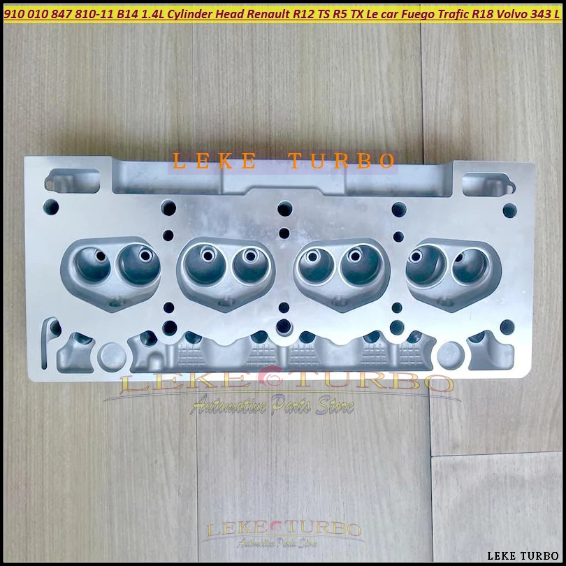 910 010 847 810-11 B14 1.4L Cylinder Head For Renault R12 TS R5 TX Le Car Fuego Trafic R18 Volvo 343 L DL 7702252718 7700651367