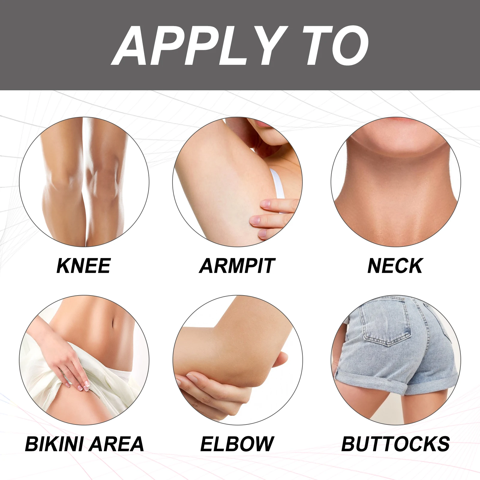 Whitening Cream Private Parts Underarm Bleaching Butt Knee Brighten Inner Thigh Intimate Parts Dark Remove Melanin Fine Skin