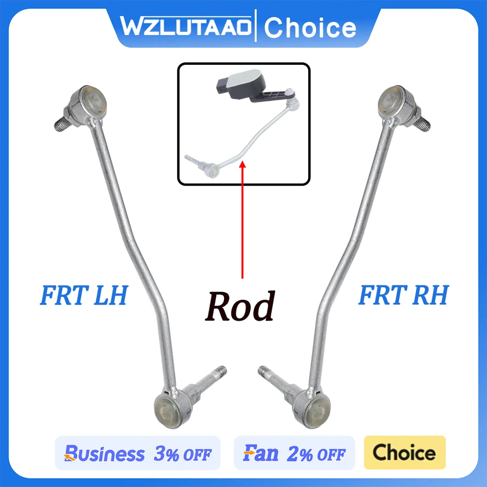 

Front Left and Right Headlight Level Rod Sensor Link 4E0941285G 4E0941286G 4E0941286E For Audi A8/S8 Quattro 2004-2010