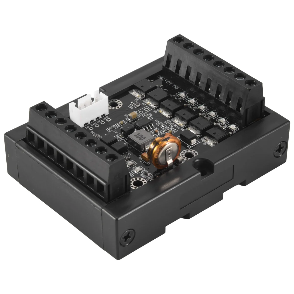 Controlador lógico programable PLC DC 10-28V regulador PLC FX1N-14MT placa de Control Industrial controlador lógico programable