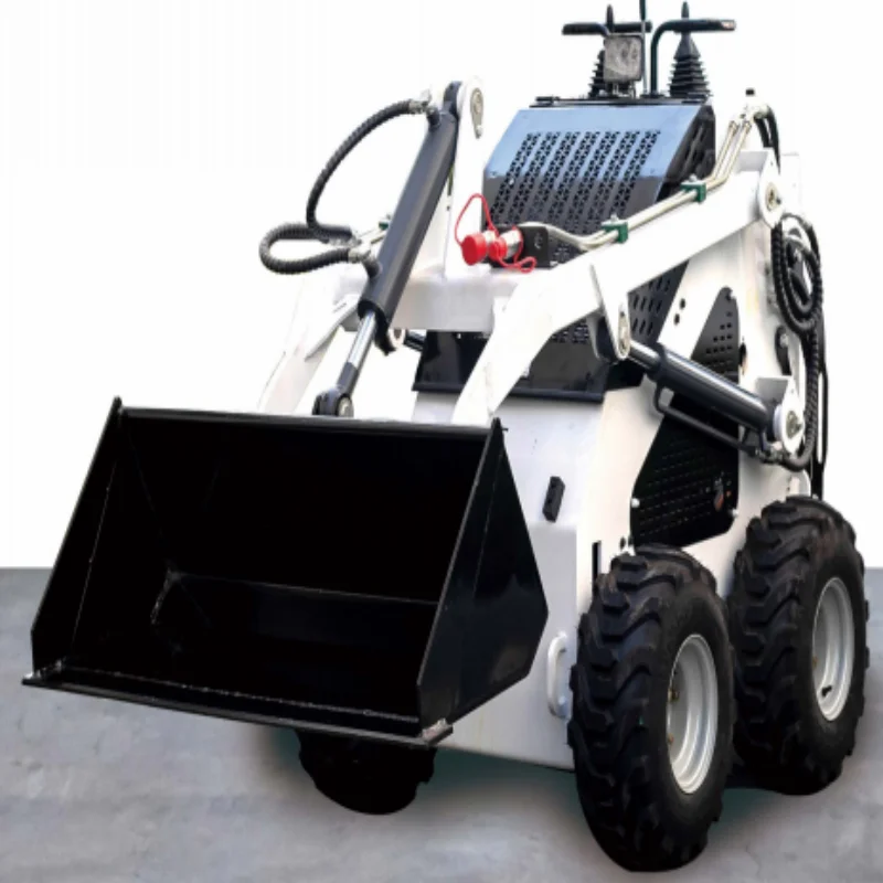 جرافة انزلاقية فعالة ومتينة مخصصة، مناسبة لمواقع البناء والزراعة والبستنة، مع قوة