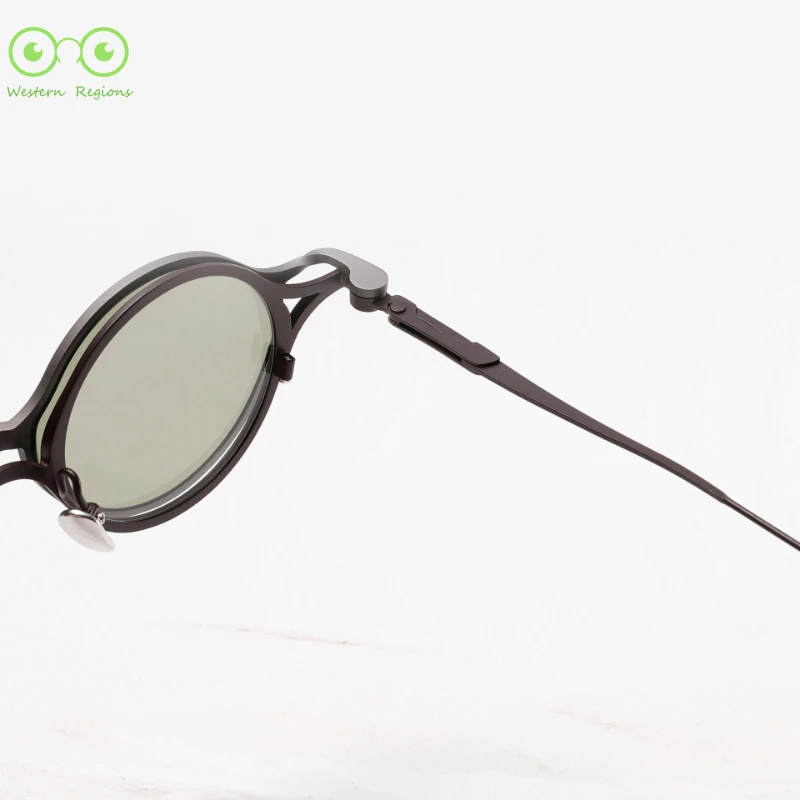 منتجات جديدة للنظارات الشمسية الرجالية للموضة النسائية منتجات جديدة للنظارات الشمسية بإطار دائري مغناطيسي UV400
