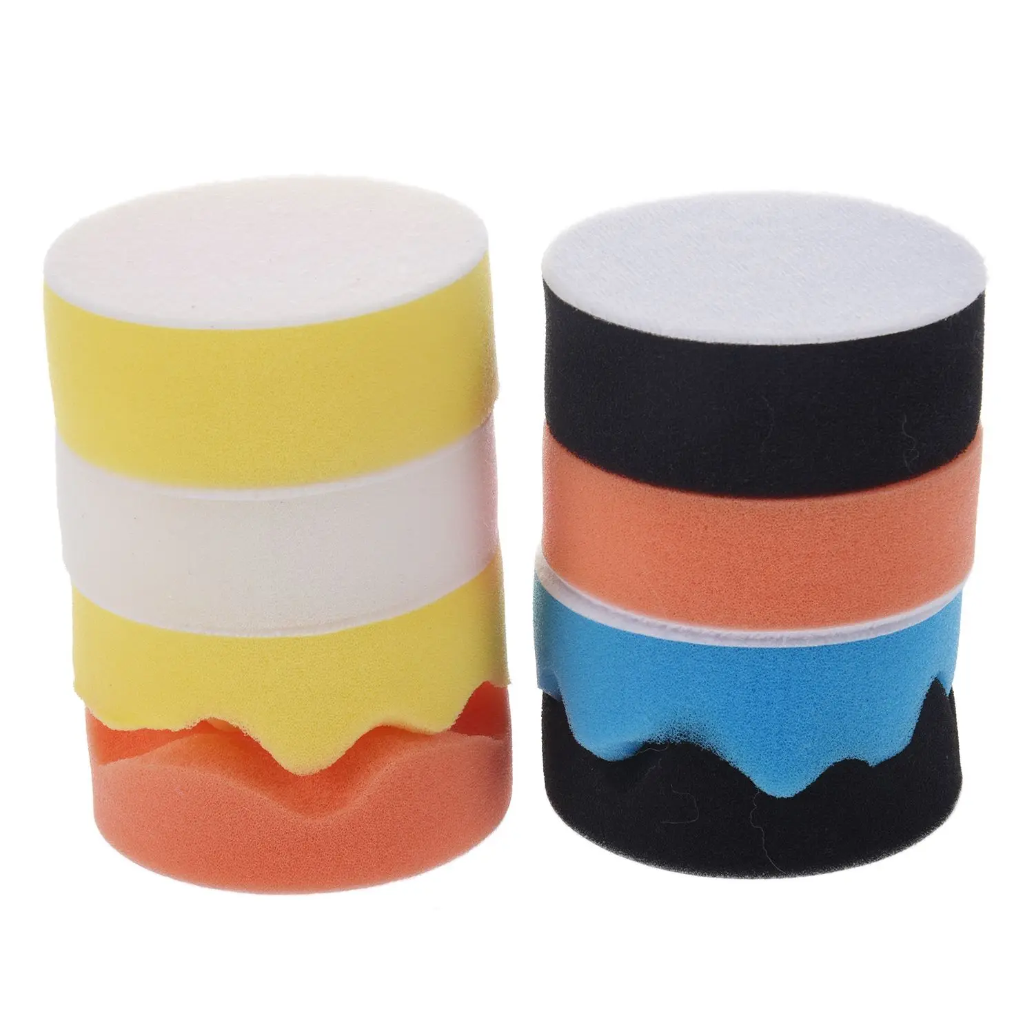 Super Sale 11 Pieces 76mm Car Polishing Kit in Sponge Polishing Pad Polishing sponge Set for Car Kit Polishing Wax Buffer Pad