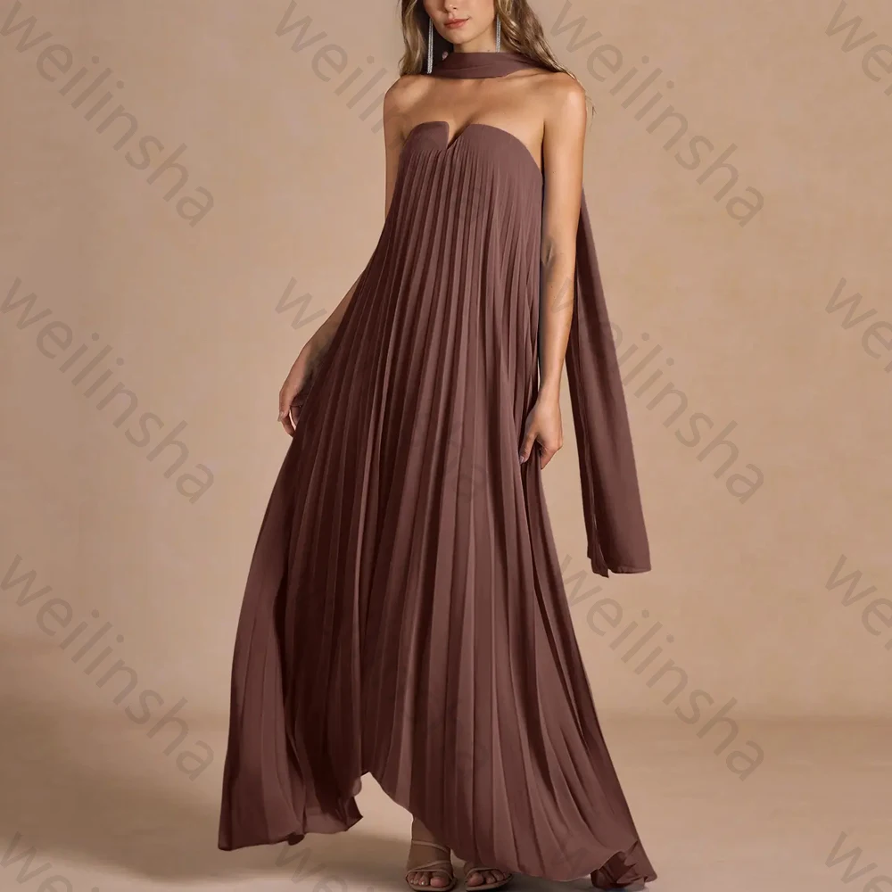 

Elegant sleeveless Evening Dresses Sexy backless Celebrity Long Dress Exquisite High Quality Prom Party Gowns Women Customized