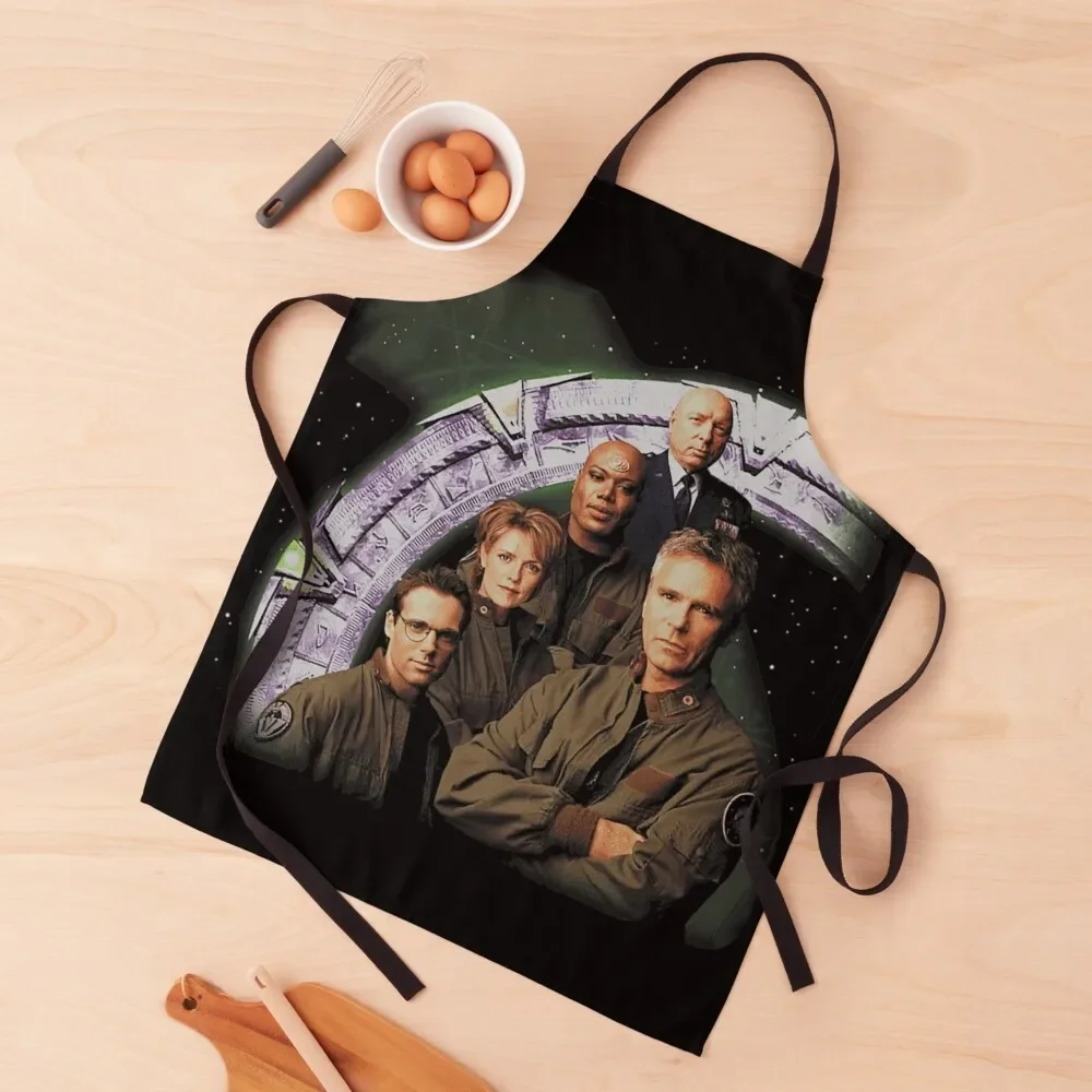 

Stargate SG1 Apron Kitchen Items For Home Kitchens Woman barber men Apron