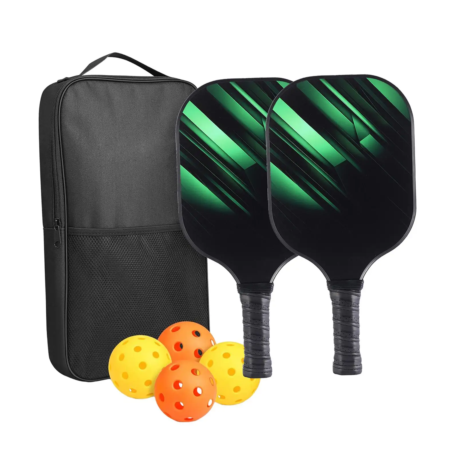 

Набор для пиклбола: ракетки из стекловолокна, мячи и сумка для тренировок в школе, на улице и в помещении – идеальный спортивный подарок
