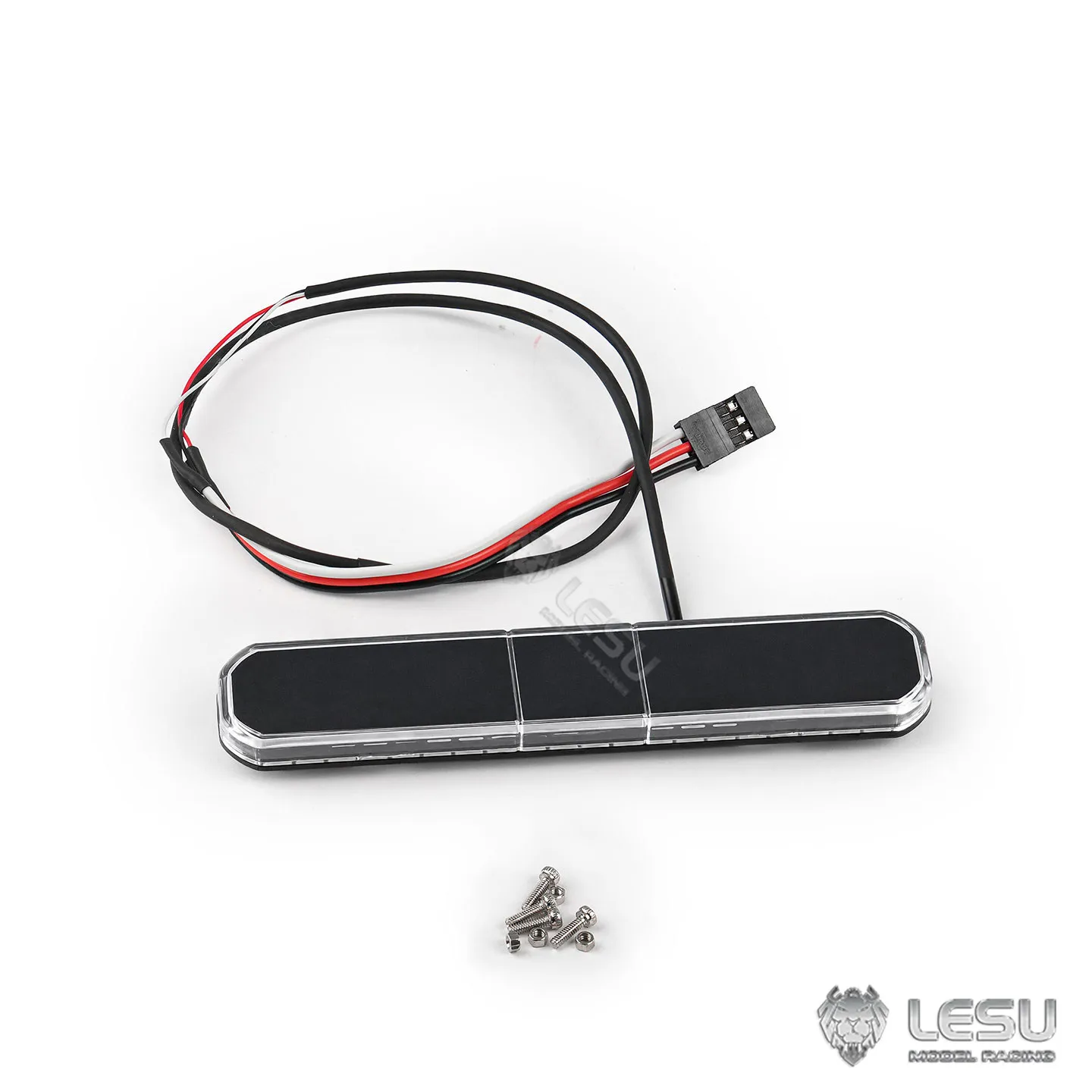 1/14 Scale Model Truck Roof Strobe Light Bar Multi Color Mode for Tamiya Construction Vehicle RC Dump Truck Trailer LESU S-1324