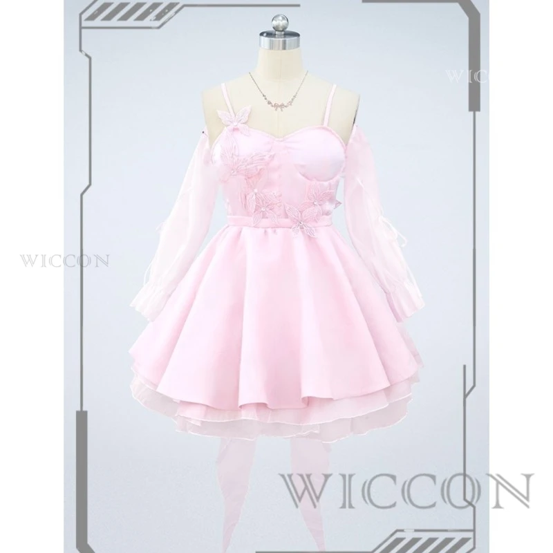 Amor e espacios profundos heróis cosplay traje vestido fantasia sonho e ondulação coração roupa meninas data diária uniforme festa feminina