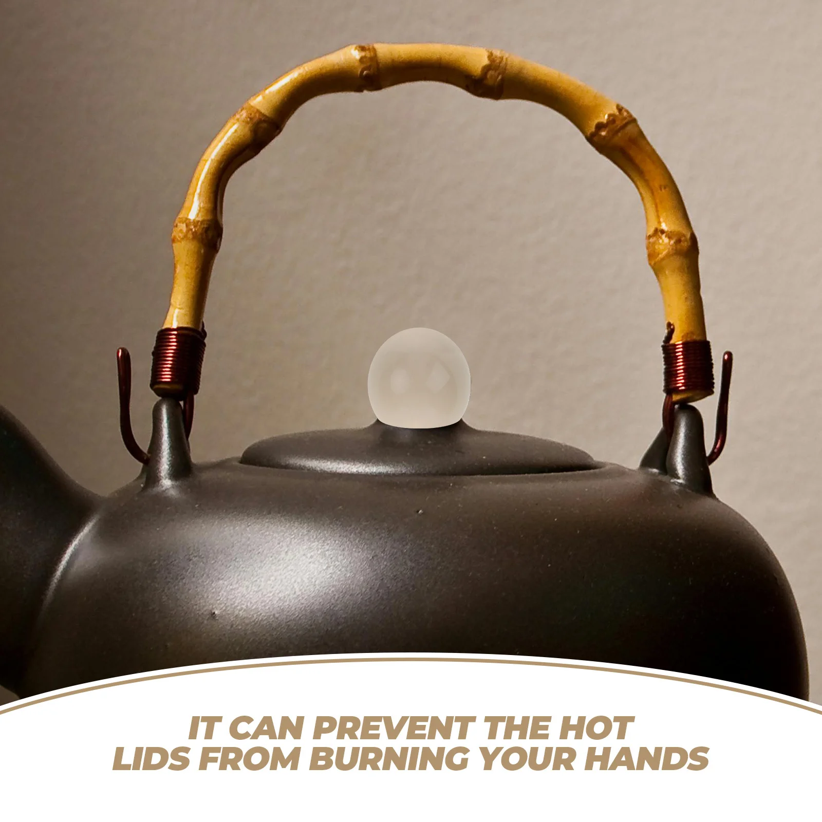 

10Pcs Pot Lid Knobs Universal Heat-Resistant Replacement Handles Pot Cover Knobs Comfortable Grip Kitchen Supplies