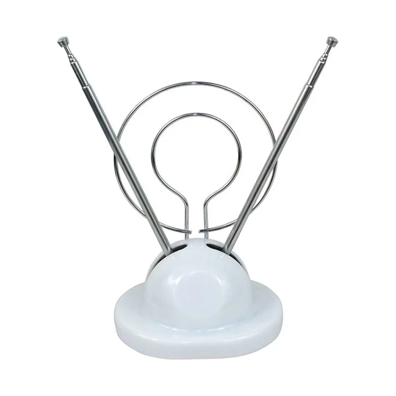 V antenna coffee table world antenna white MERSAT