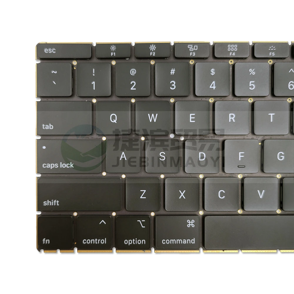 Imagem -04 - Teclado de Substituição para Apple Macbook A1534 us Retina 12 Polegadas Eua Reino Unido ue Inglês Francês Russo 2023 2023 Ano