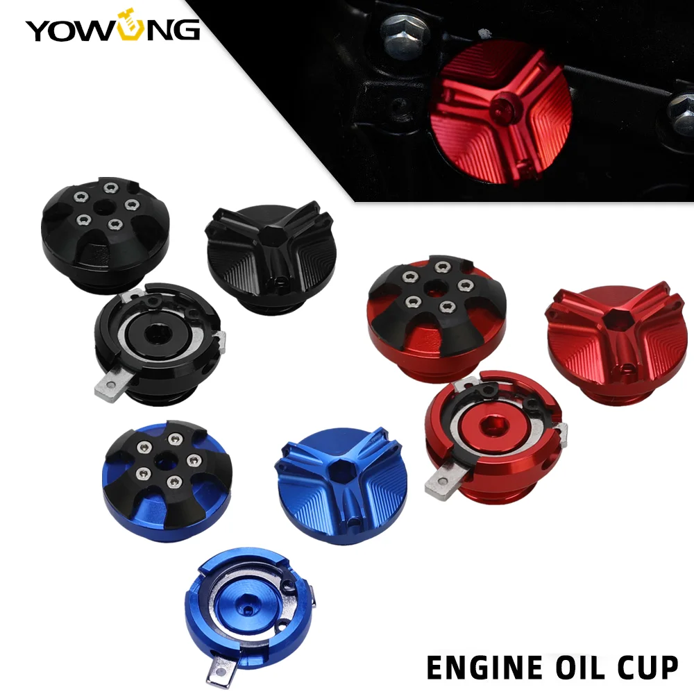 

For DUCATI 996 1994 1995 1996 1997 1998 Motorcycle Accessories CNC Aluminum M19*2.5 Oil Filter Cup Engine Plug Cover cap Screw