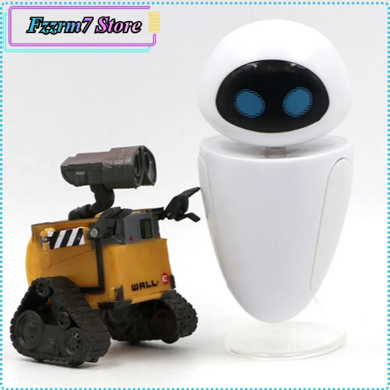 Hot 5/8cm Cartoon Figures Toy Story Wall.E Eva Movable Model Pvc Kawaii Office Desktop Car Small Ornaments Christmas Toy Gifts