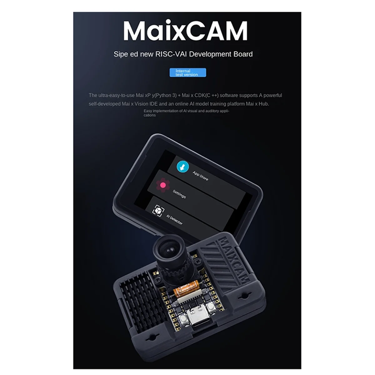 Maixcam npu riscv開発ボード,ai visual,オーディオシリアルポート,wifi6