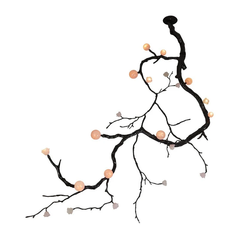 جميع فروع النحاس سلالم ماغنوليا، مدخل غرفة الشاي وابي ساندي ويند ريترو فندق الثريا، غرفة المعيشة الصينية الجديدة