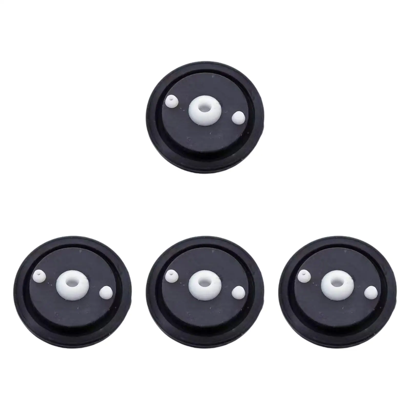 4 Pieces Diaphragm Washer Sealing Sheets Easy Installation Fittings Repair Water Inlet Seal Rings Gaskets for Solenoid Valves
