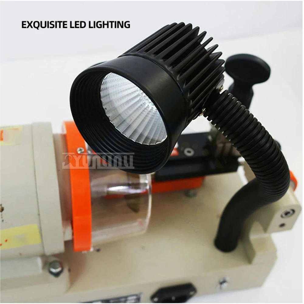218G Car Key Cutting Machine Horizontal Key Cutter 220v Key Duplicating Machine Locksmith Drill Maker