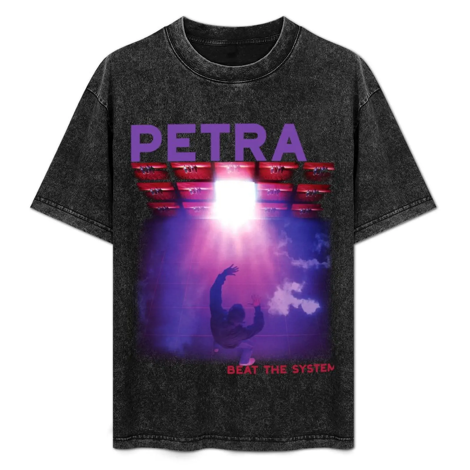 

Petra - Beat the System T-Shirt Basic Solid Color Short Sleeve Cotton Top