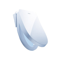 Smartmi Toilet Seat Lid Cover 2S(CN Version) with NightLight, 4 Cleaning Modes Smart Heating Toilet Cover Warm Air Drying