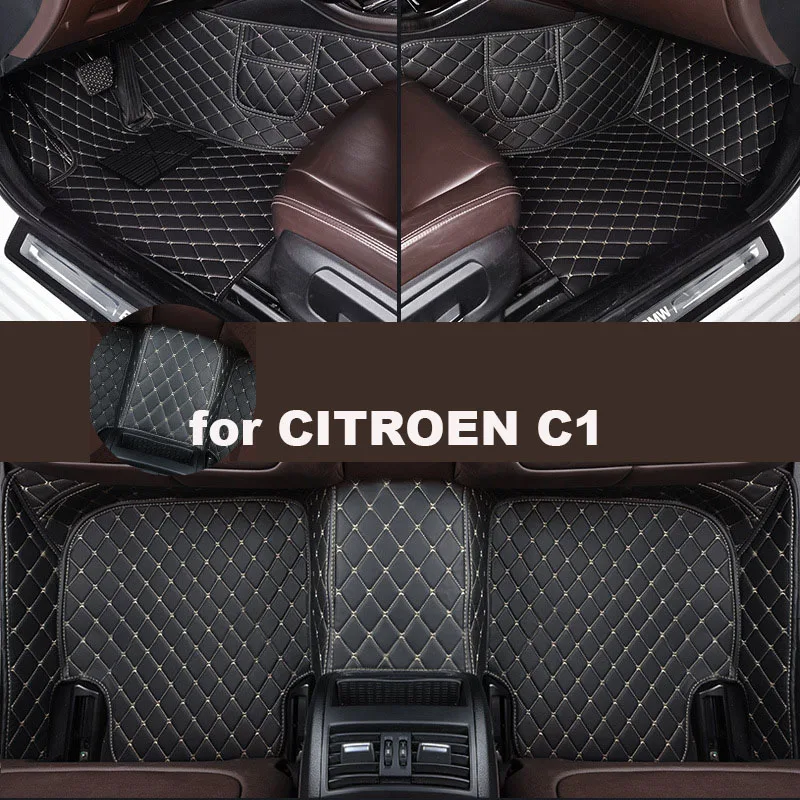 

Autohome Car Floor Mats For CITROEN C1 2014-2018 Year Upgraded Version Foot Coche Accessories Carpetscustomized