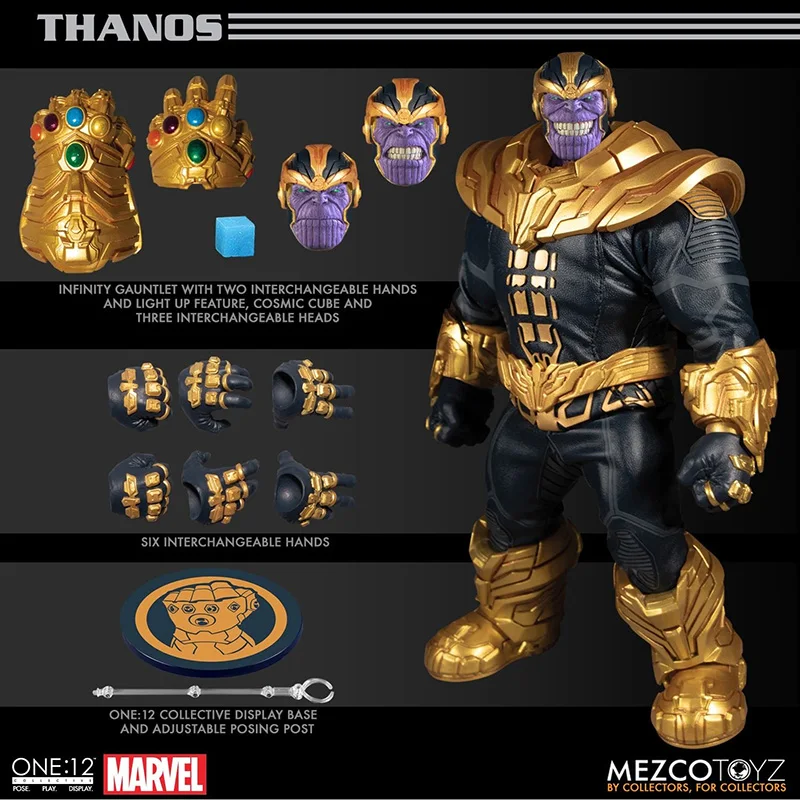 В наличии оригинальный Mezco ONE:12 8 дюймов Аниме экшн-коллекция фигурок модели игрушек