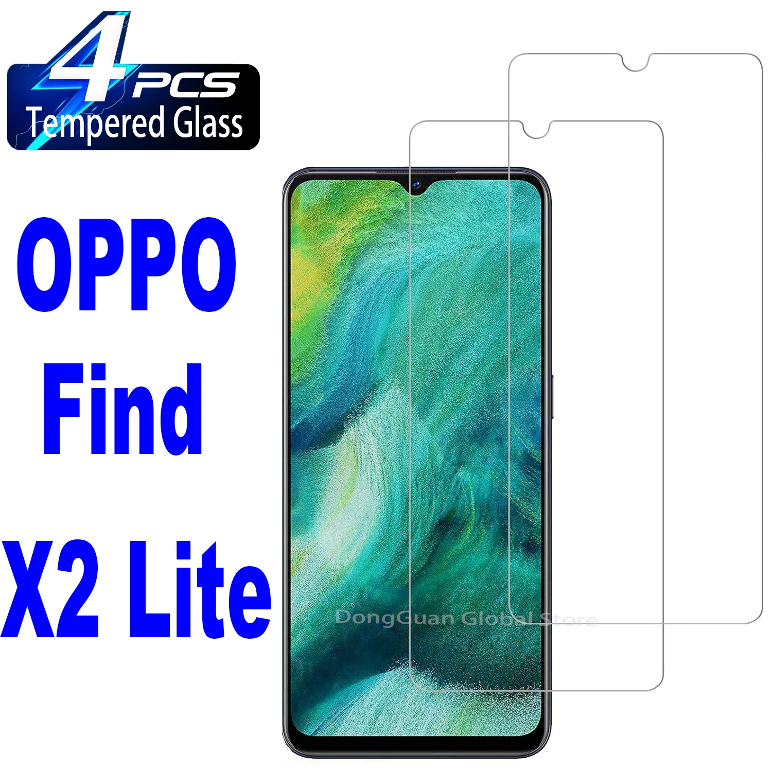 

For OPPO Find X2 Lite HD Tempered Glass