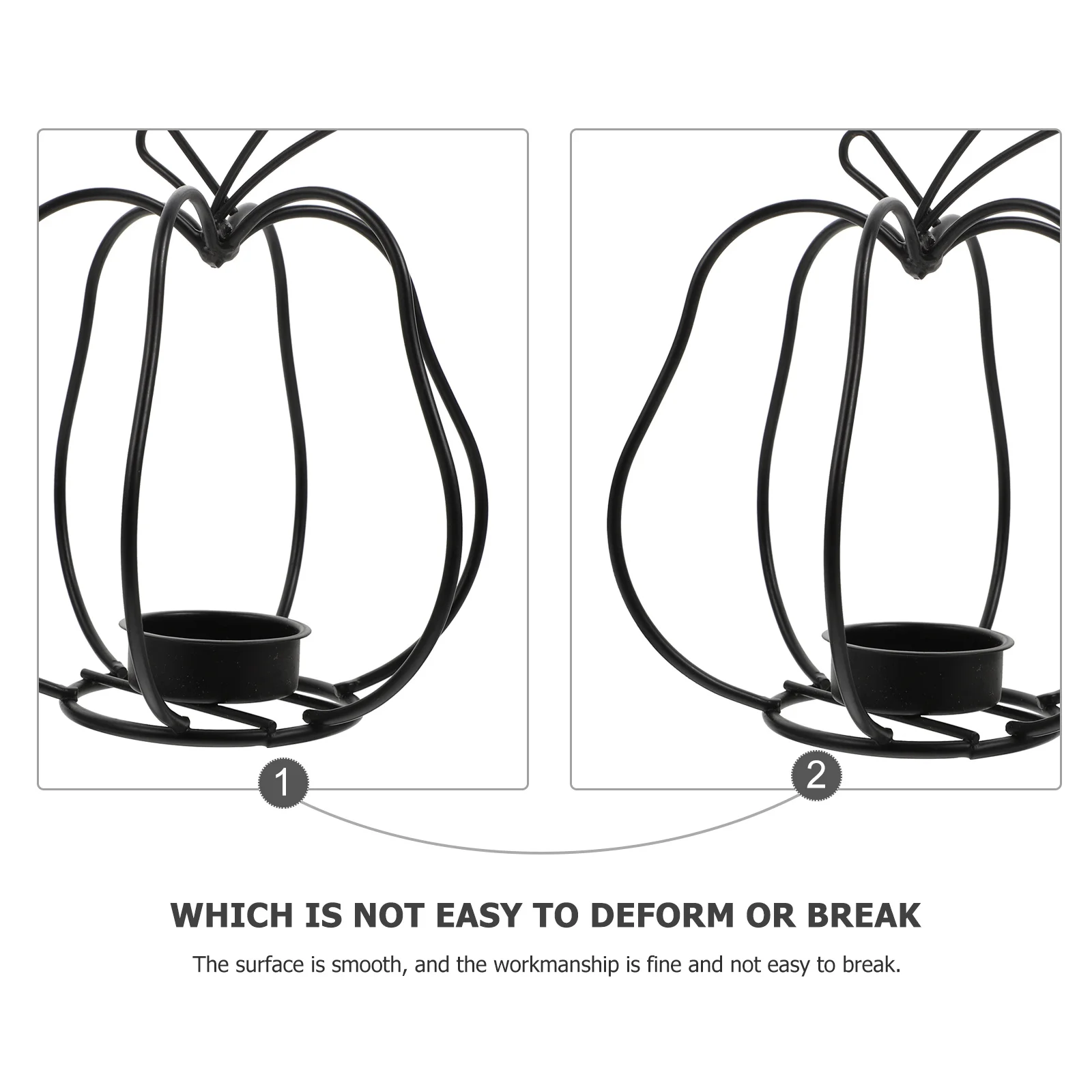 

1Pcs Iron Candlestick Vintage Shape Stand Party Home Decoration Creative Holder Retro Candleholder