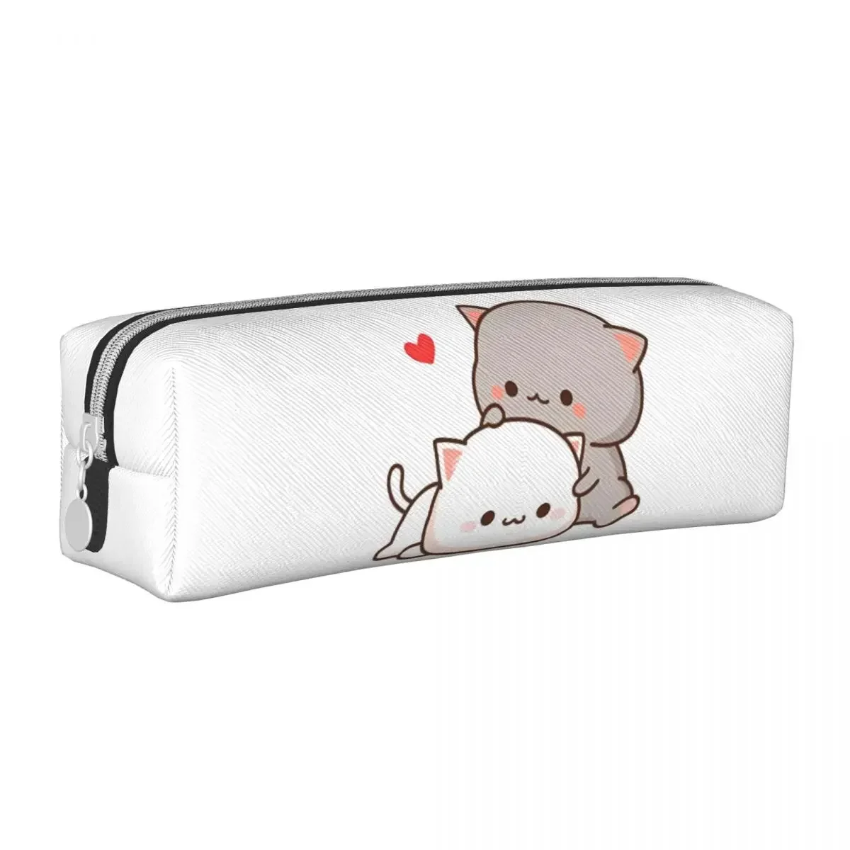 

Kawaii Mochi Cats Pencil Case Animal Kindly Boy Girl Vintage Box Design School Cases Stationery Gift Idea