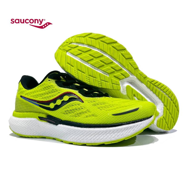 

New Saucony Victory 19 Men Walking Shoes Lightweight Breathable Mesh Upper Casual Jogging Gym Running Sneakers Men Shoes