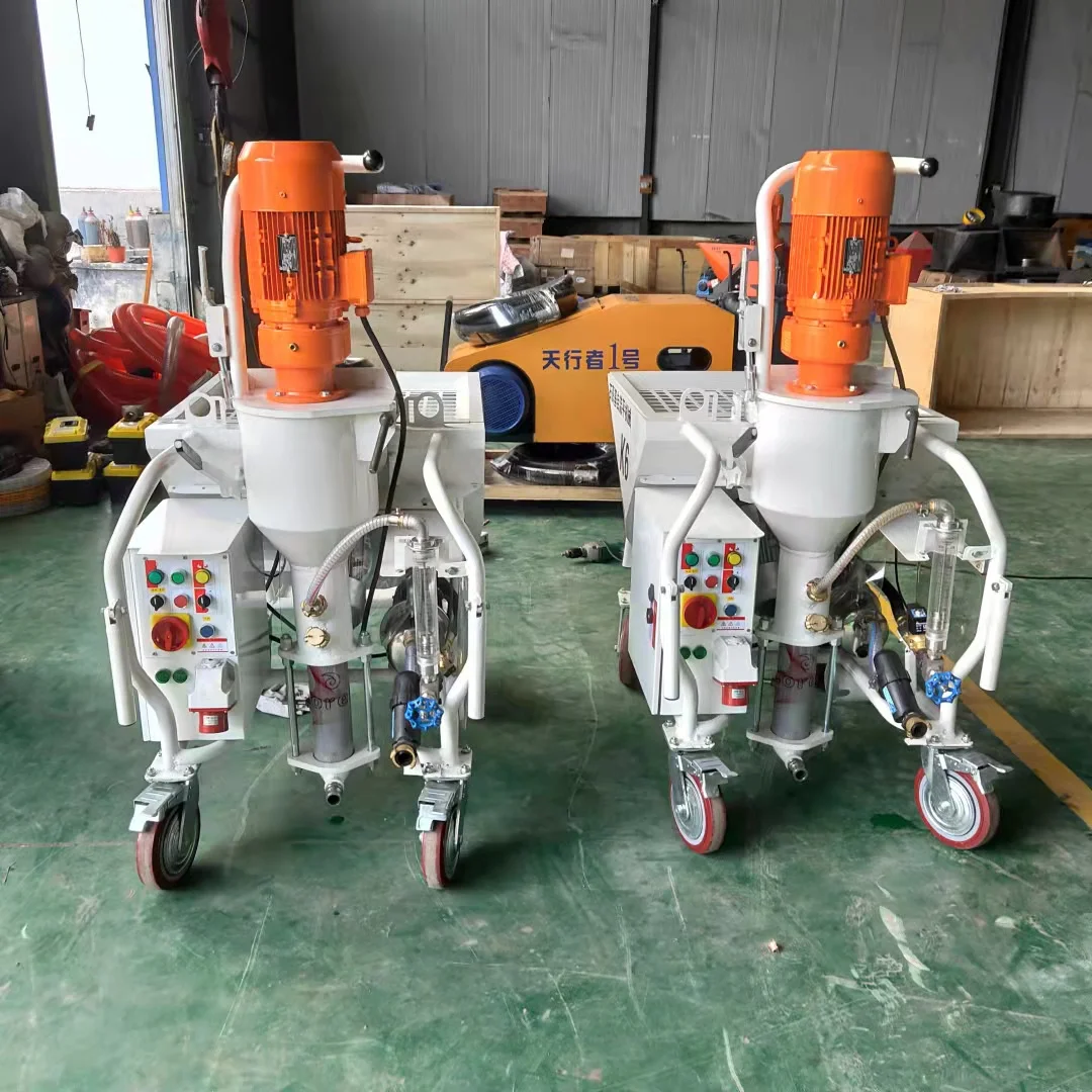 Automatic Cement Gypsum-based Self-leveling Transfer Pump Small Gypsum Spraying Machine Gypsum Self-leveling Integrated Machine