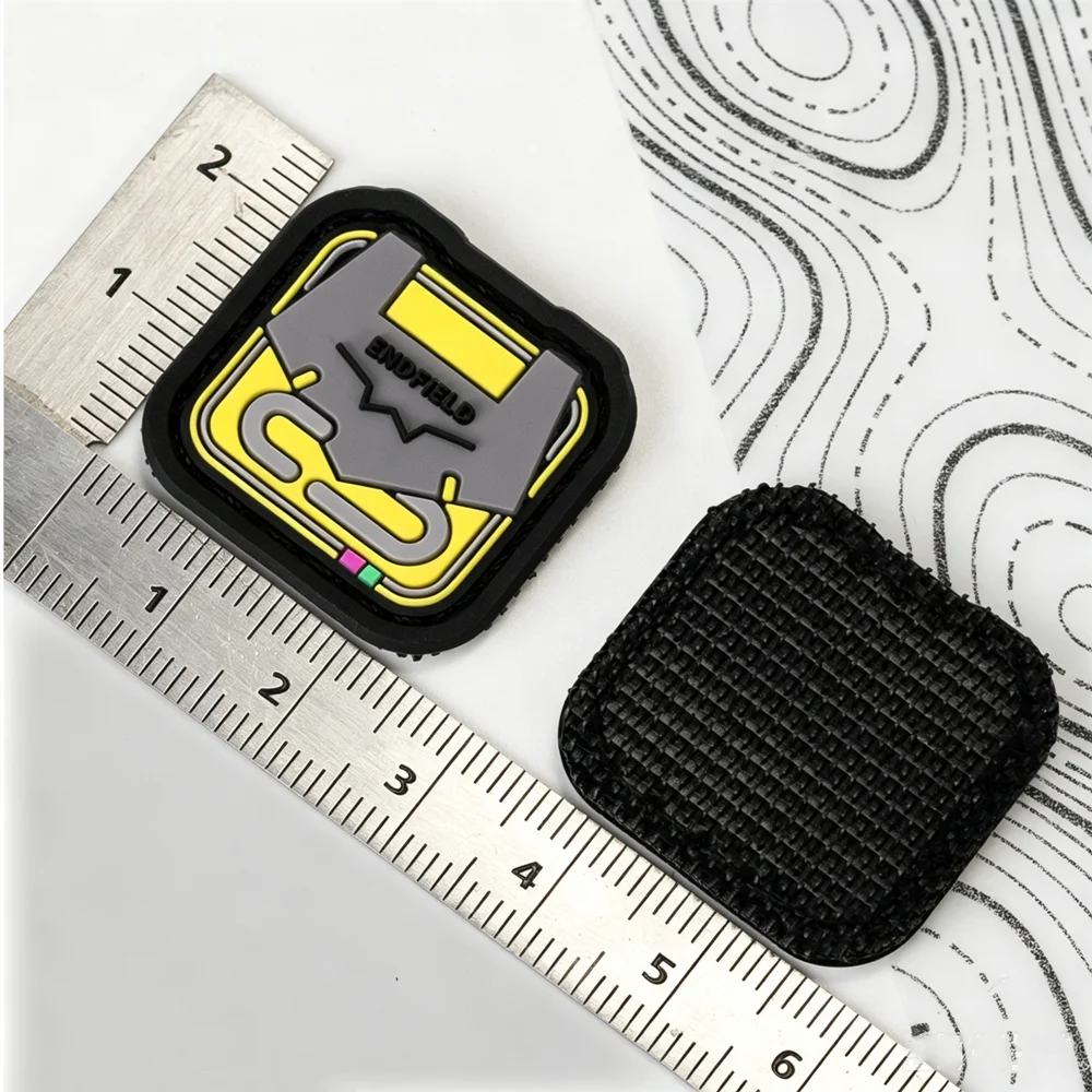 

Arknights Endfield Administrator PVC Patch 1 inch Tactical Armband for Bag Clothing Vest DIY Decoration