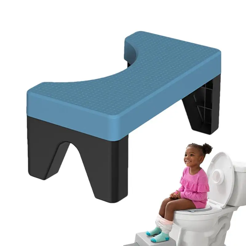 Toilet Stool Portable Squat Stool Portable Toilet Step Stool Bathroom Accessories Seat Elderly Toilet Foot Stand For Adult & Kid