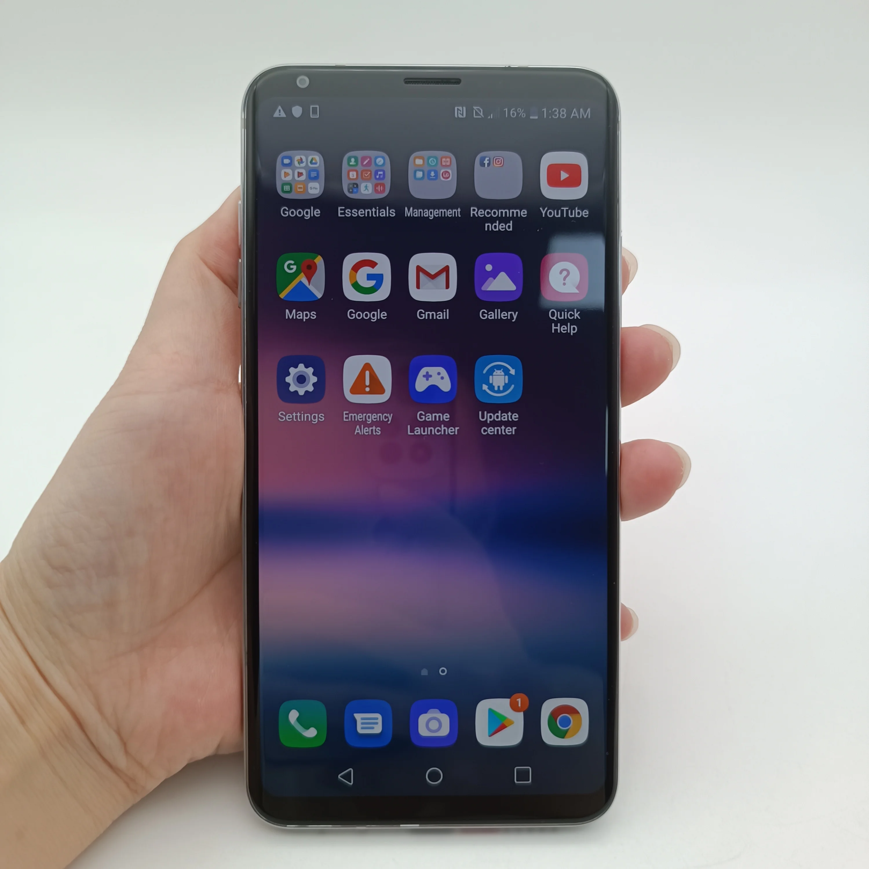 الأصلي مقفلة LG V30 VS996/US998/V300 6.0 "3300mAh مكبر الصوت شحن سريع الهاتف المحمول في حالة جيدة