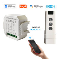 2025New Tuya WiFi Roller Blinds Curtain control Module Shutter Switch with Remote for Electric Motor Sunscreen Google Home Alexa
