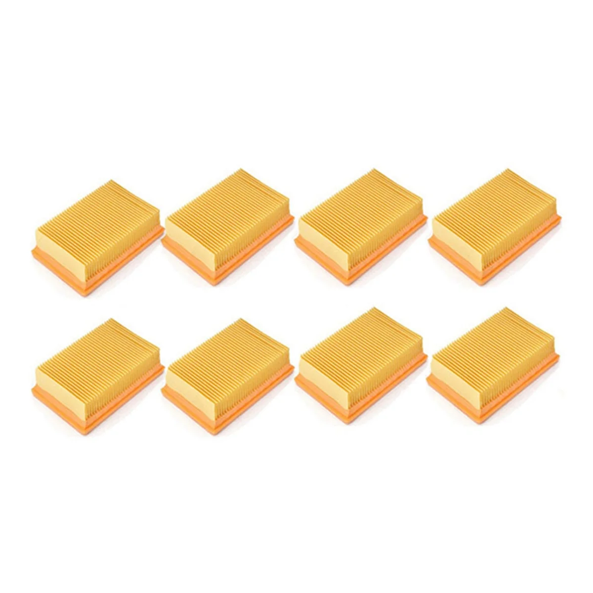 قطع غيار فلتر Hepa مسطح مطوي مسطح أضعاف ل MV4 MV5 MV6 WD4 WD5 WD6 استبدال أجزاء الملحقات جزء