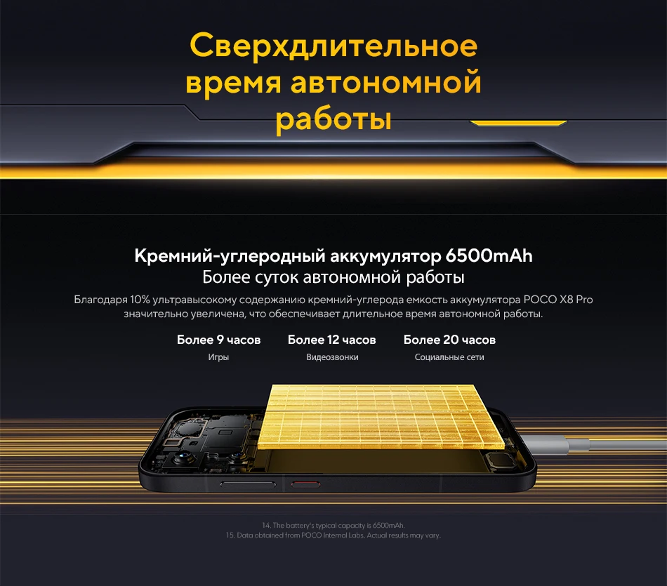 Global Version POCO X8 Pro Dimensity 8500-Ultra 50MP Sony lMX882 with OIS 1.5K 120Hz ultra-bright AMOLED display 6500mAh battery
