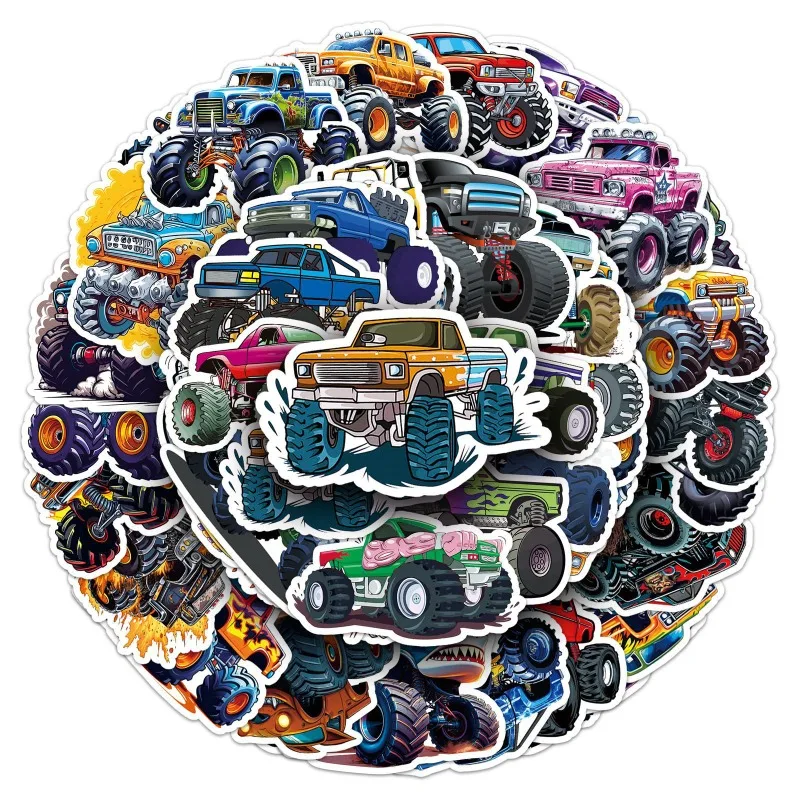 100 قطعة من ملصقات تزيين جرافيتي إبداعية لشاحنة كرتونية مخصصة #5