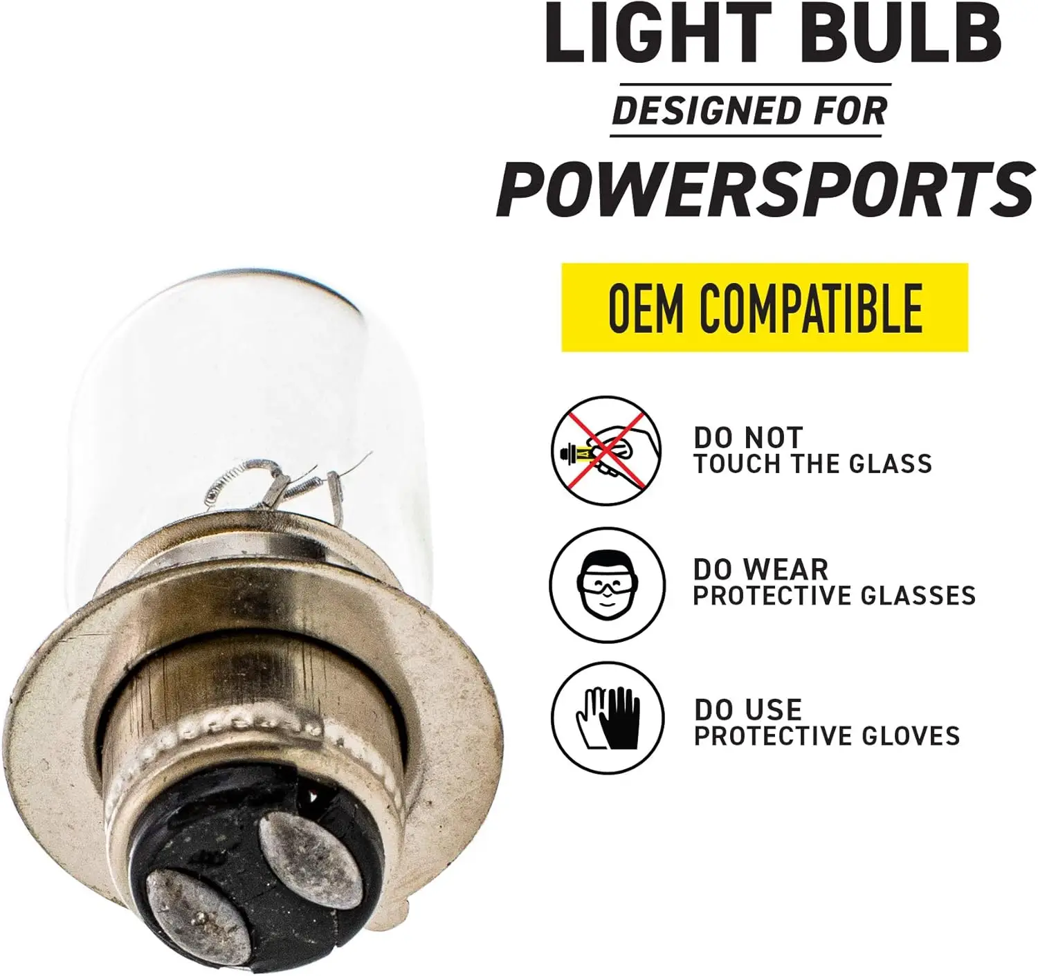 Żarówka reflektora H6M do Kawasaki Yamaha Rhino 660 450 Big Bear 400 Mule 610 600 Banshee 350 1996-2016, 2 sztuki