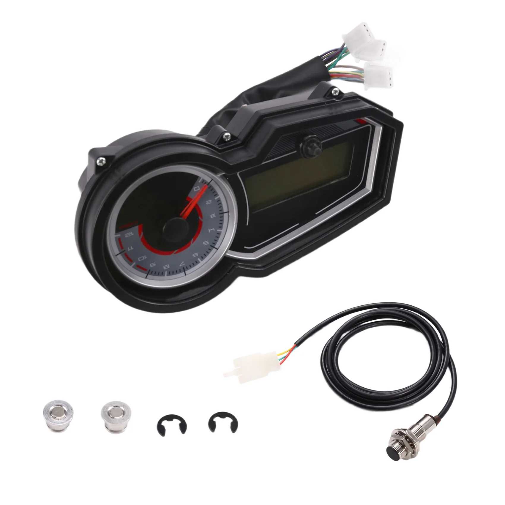 

High Quality Motorcycle Lcd Digital Meter Speedometer Odometer Tachometer Gauge For Piaggio Robinson 125